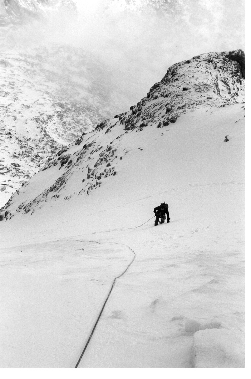 Longs Peak in Winter